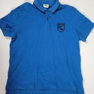 Lacoste Polo Shirt Badge Logo Blue